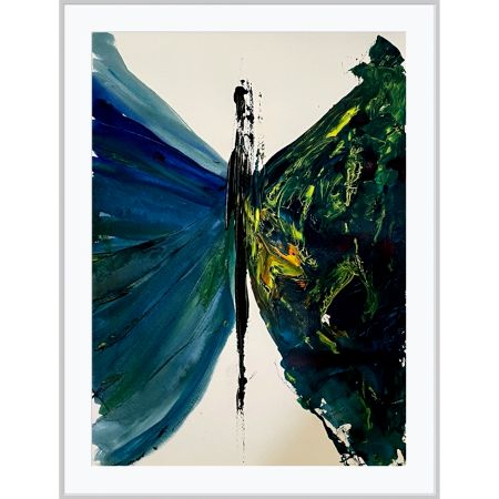 Metamorphosis Acrylic Canvas Painting by Artist Nikki Sharma 45 x 40 cm